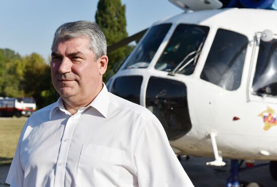 Air medical service helicopters resume operations in Crimea