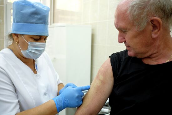 Flu vaccination in Krasnodar