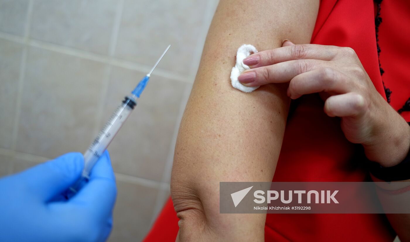 Flu vaccination in Krasnodar