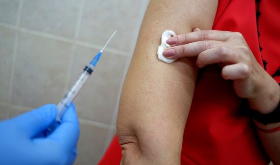 Flu vaccination in Krasnodar