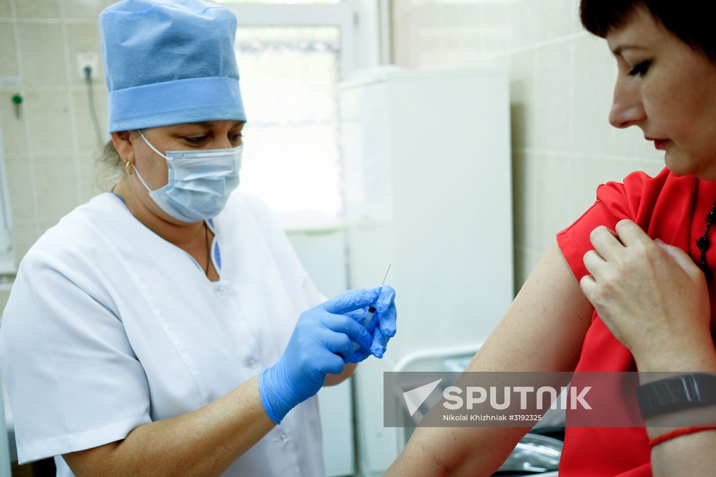 Flu vaccination in Krasnodar