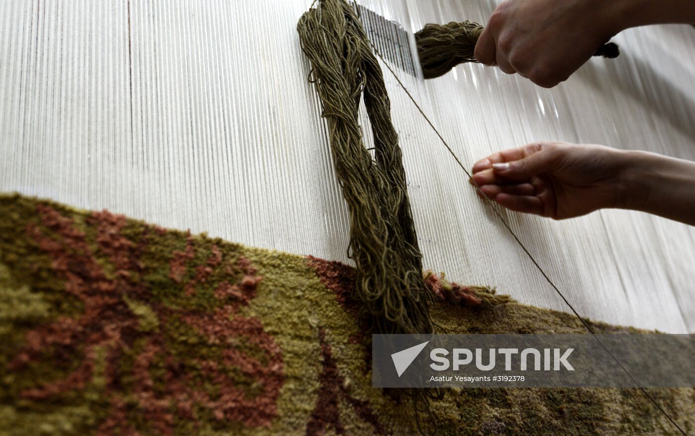 Carpet weaving in Armenia