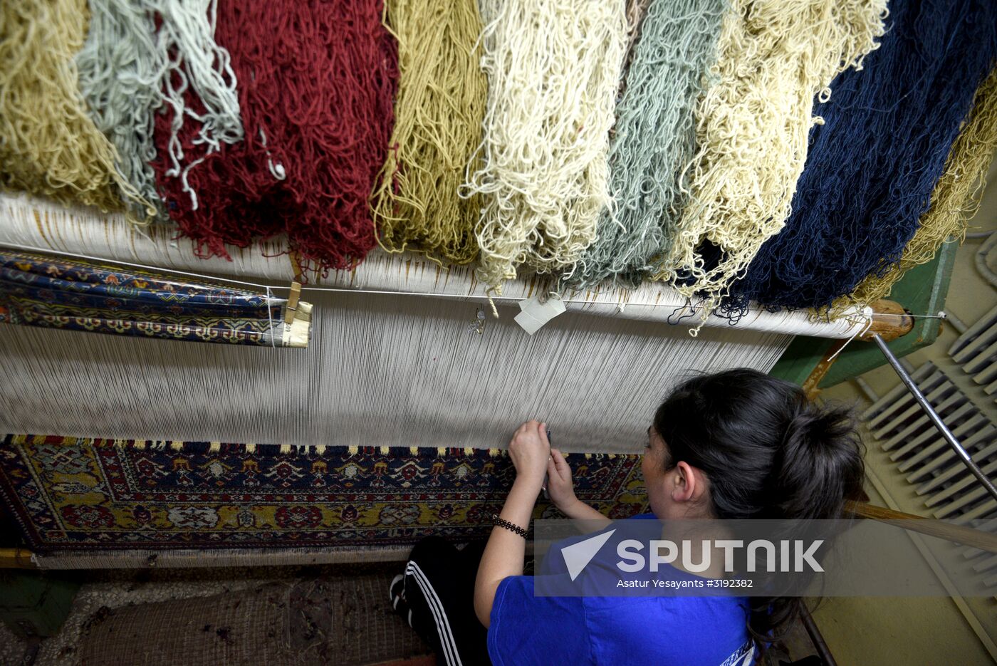 Carpet weaving in Armenia