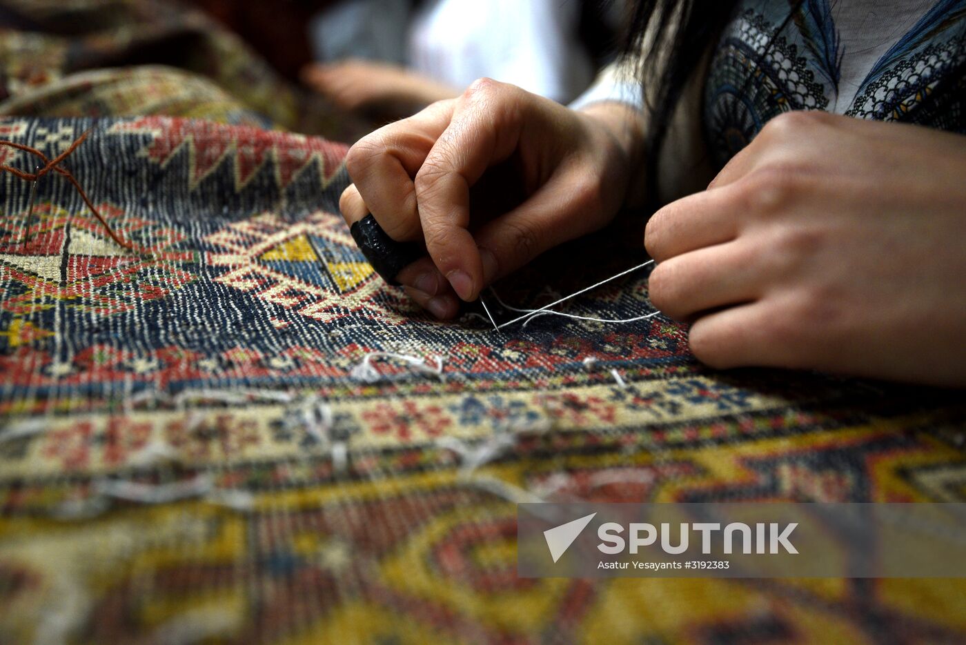 Carpet weaving in Armenia
