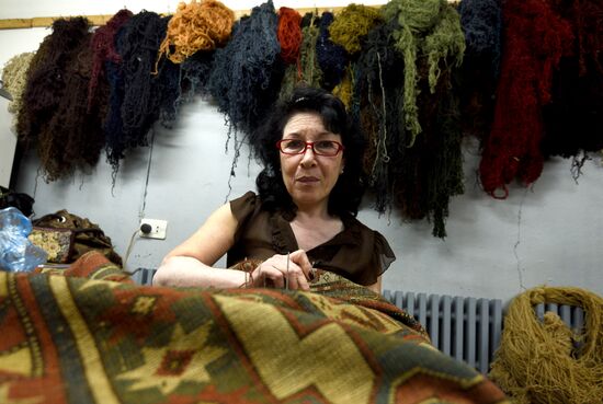 Carpet weaving in Armenia