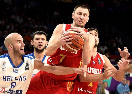 FIBA EuroBasket Men 2017. Greece vs. Russia
