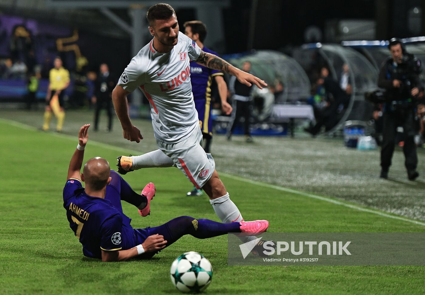 UEFA Champions League. Maribor vs. Spartak