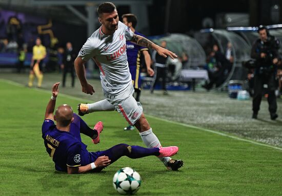 UEFA Champions League. Maribor vs. Spartak