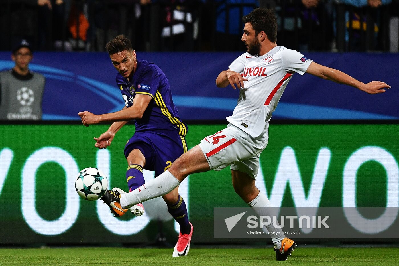 UEFA Champions League. Maribor vs. Spartak