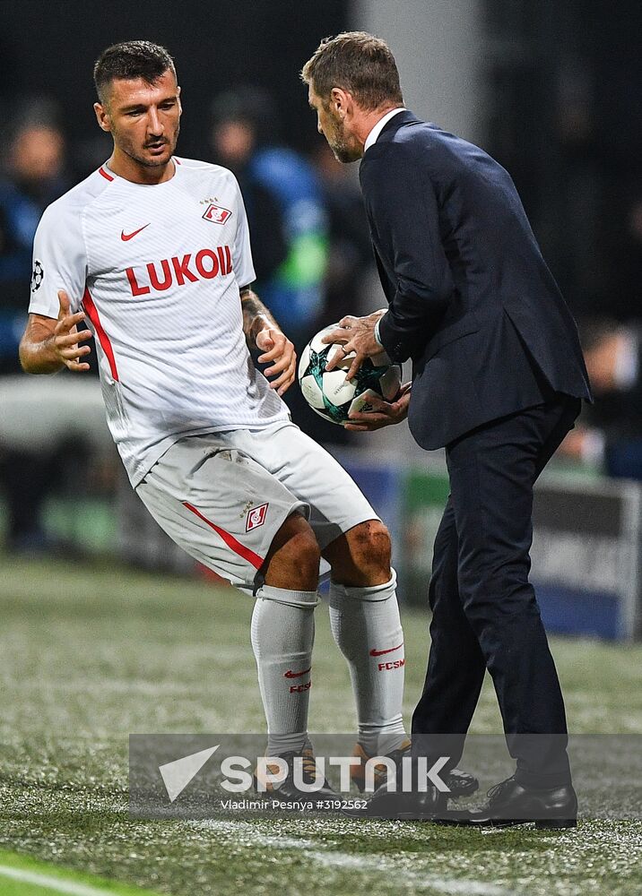 UEFA Champions League. Maribor vs. Spartak