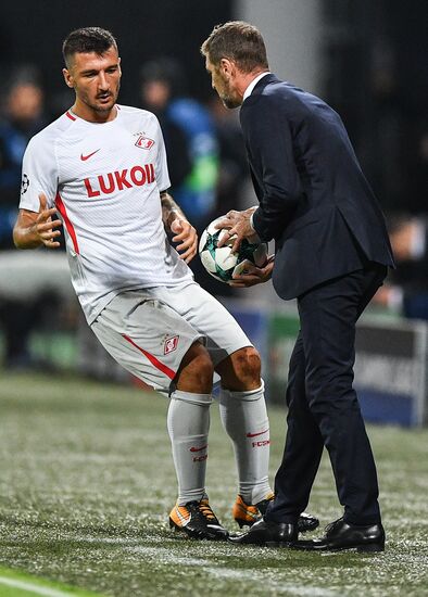 UEFA Champions League. Maribor vs. Spartak