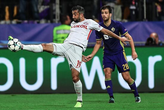UEFA Champions League. Maribor vs. Spartak