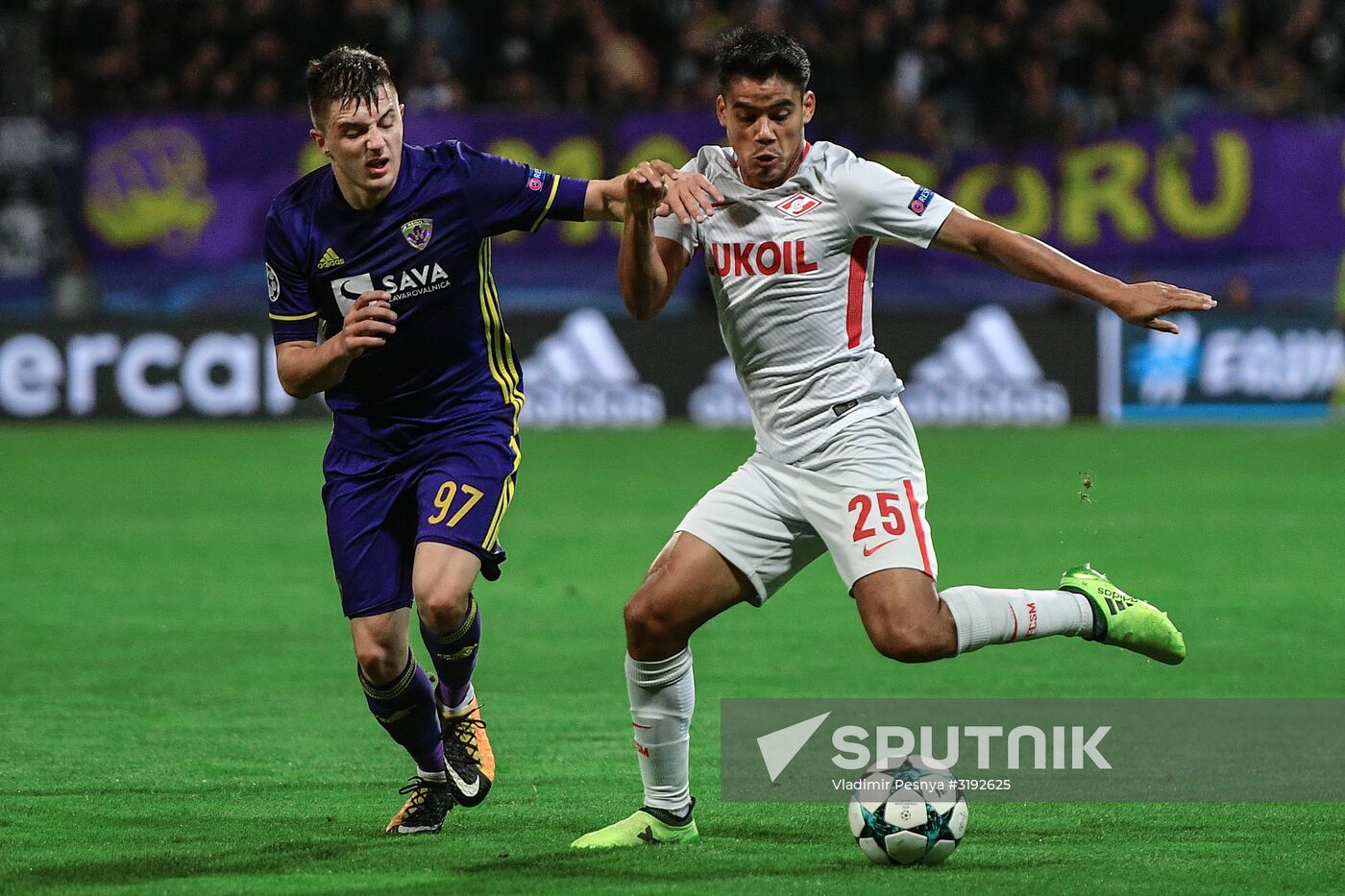UEFA Champions League. Maribor vs. Spartak