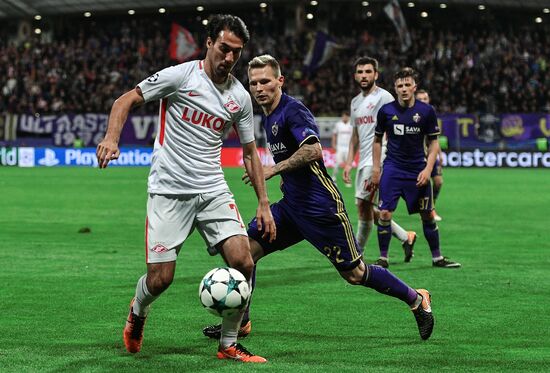 UEFA Champions League. Maribor vs. Spartak