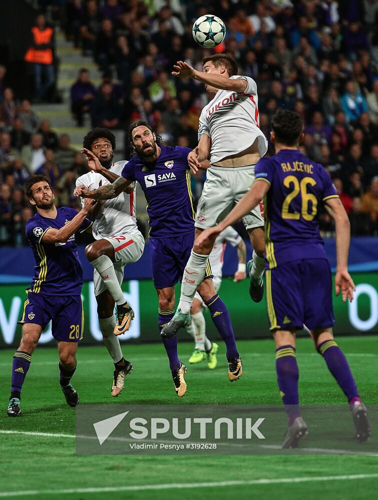 UEFA Champions League. Maribor vs. Spartak