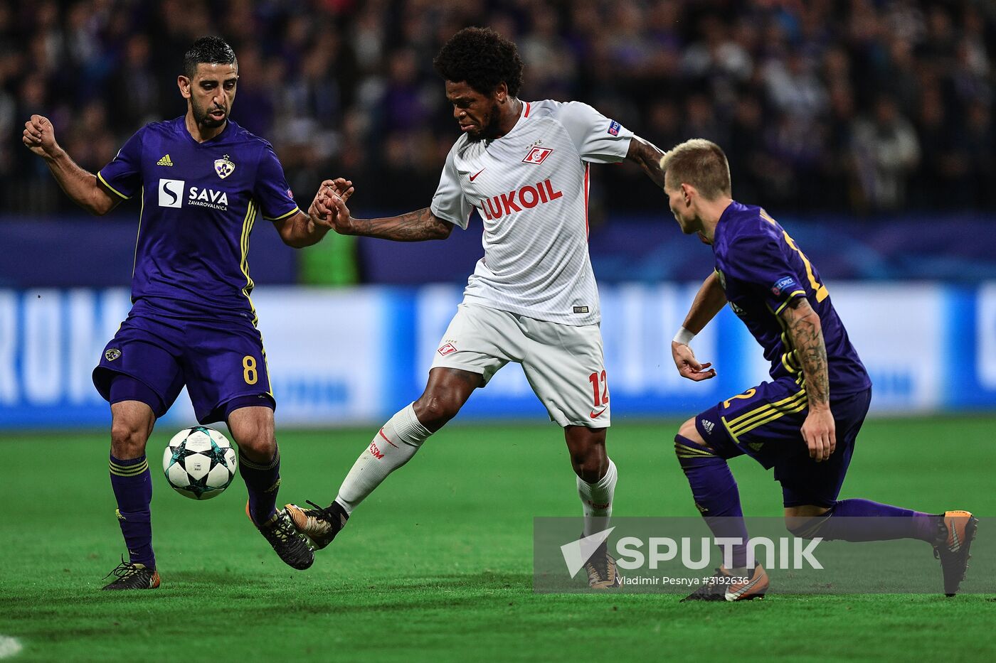 UEFA Champions League. Maribor vs. Spartak