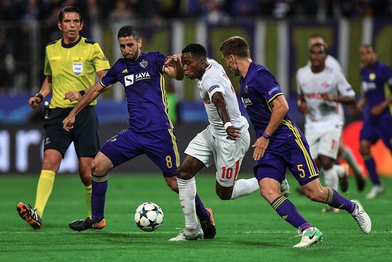UEFA Champions League. Maribor vs. Spartak