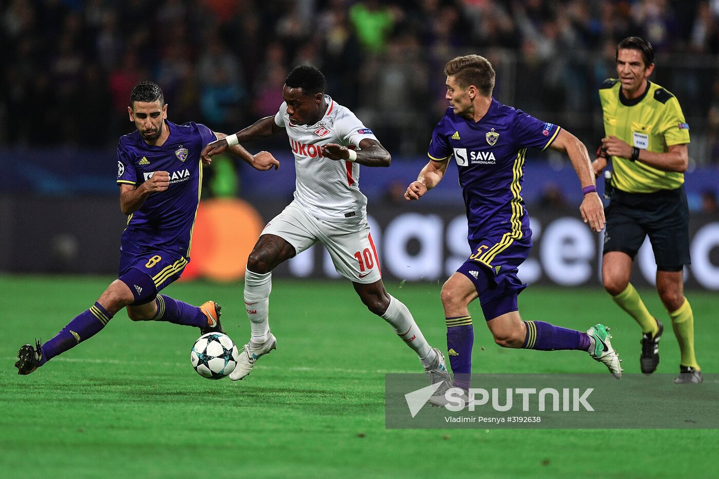 UEFA Champions League. Maribor vs. Spartak