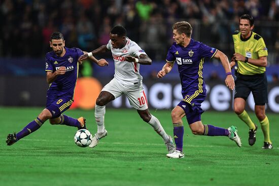 UEFA Champions League. Maribor vs. Spartak
