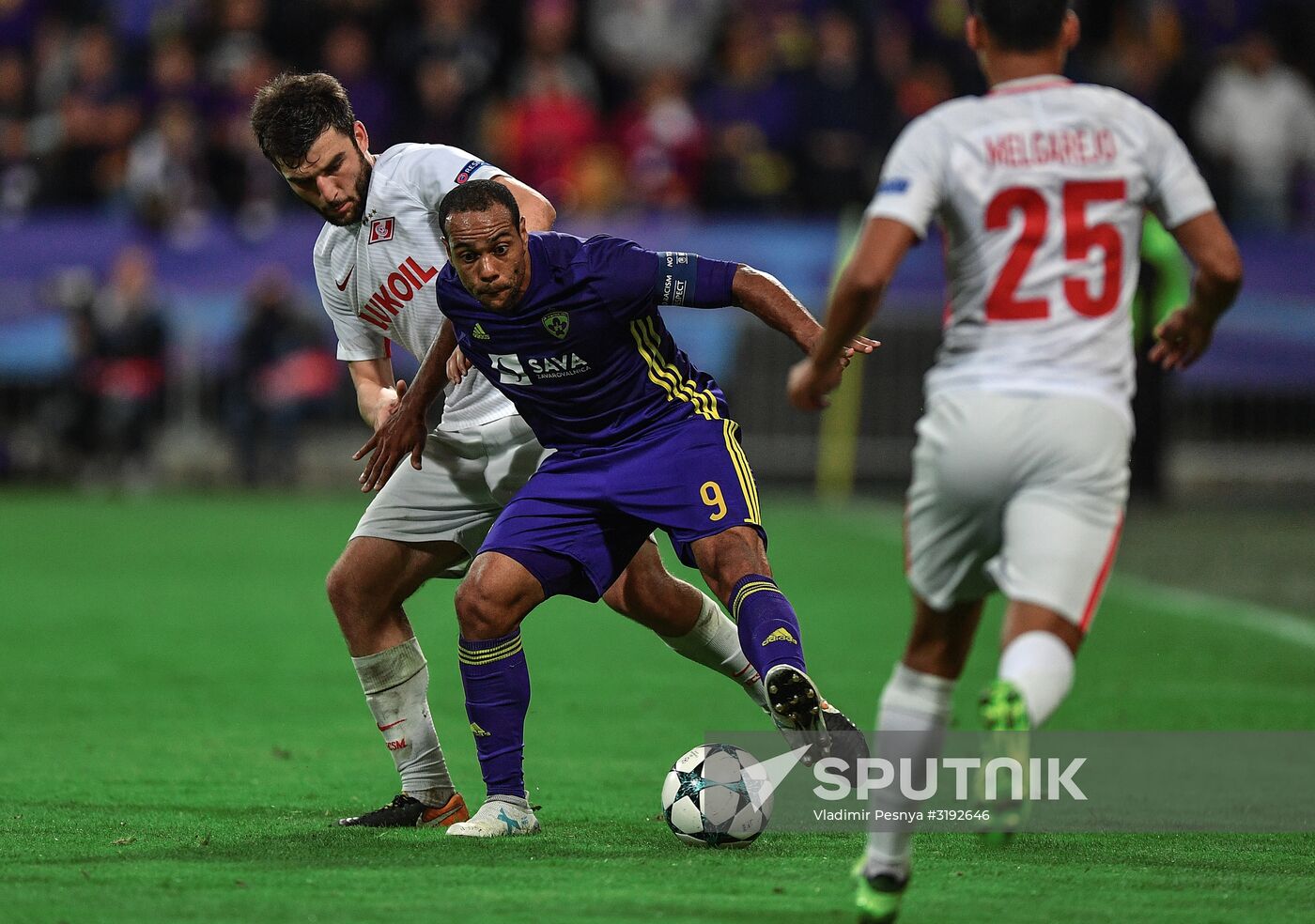 UEFA Champions League. Maribor vs. Spartak