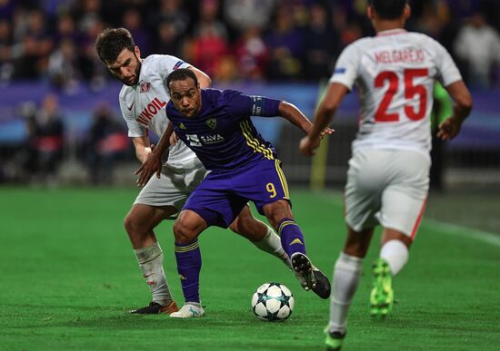 UEFA Champions League. Maribor vs. Spartak