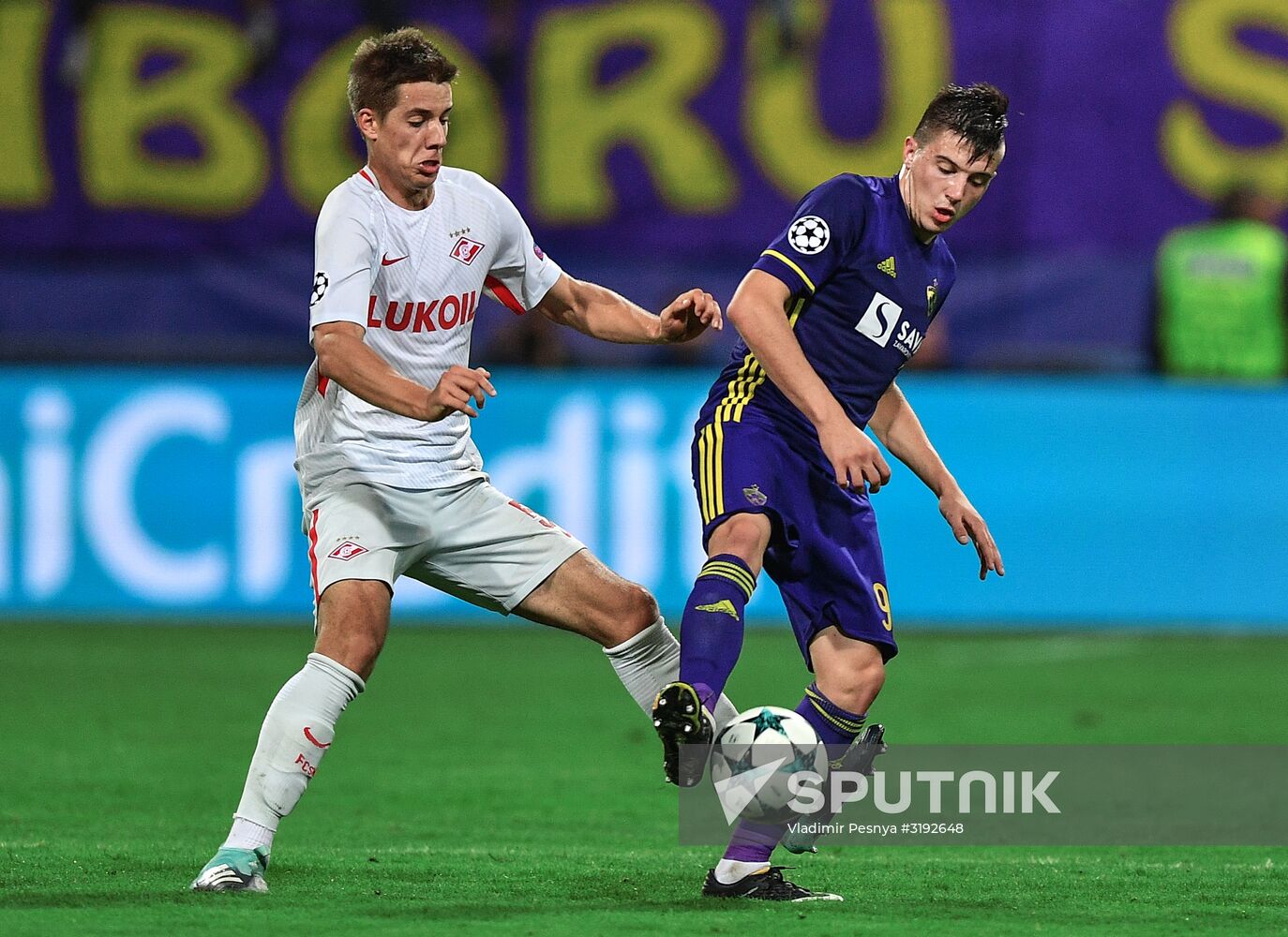 UEFA Champions League. Maribor vs. Spartak
