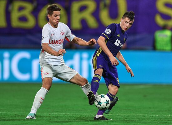 UEFA Champions League. Maribor vs. Spartak