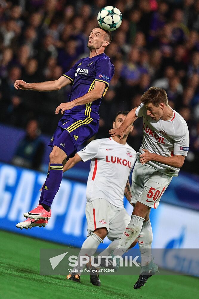UEFA Champions League. Maribor vs. Spartak