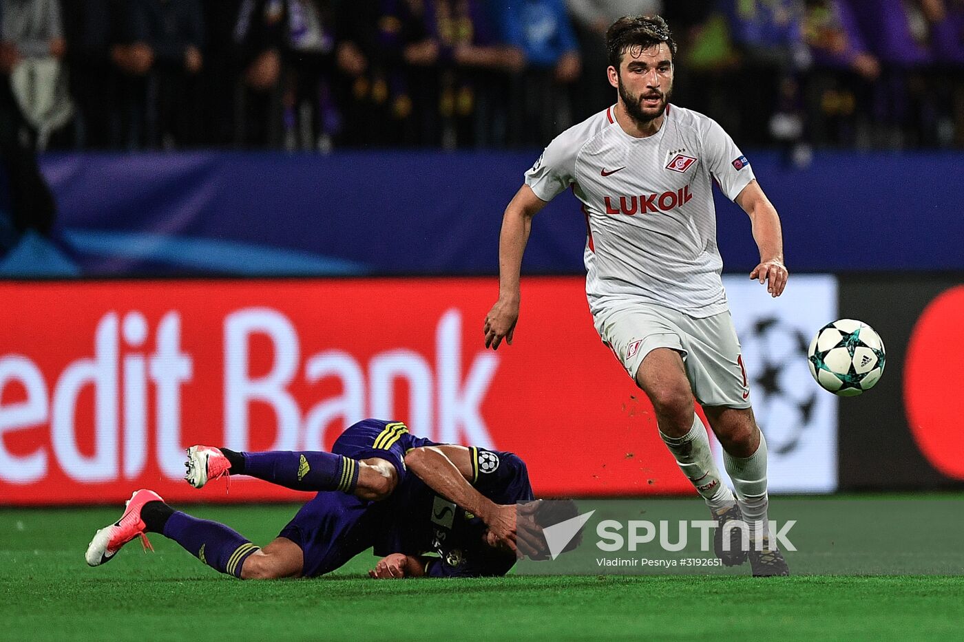 UEFA Champions League. Maribor vs. Spartak