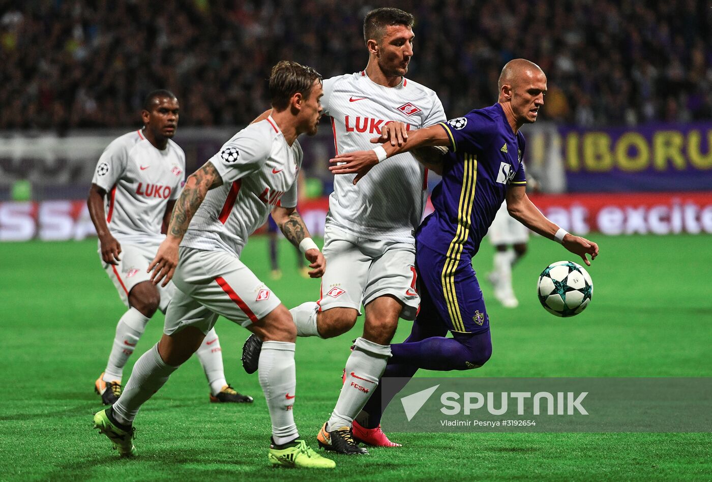 UEFA Champions League. Maribor vs. Spartak