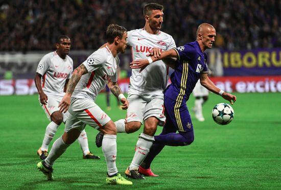 UEFA Champions League. Maribor vs. Spartak