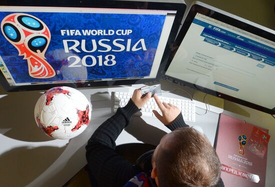 2018 FIFA World Cup tickets on sale in Russia