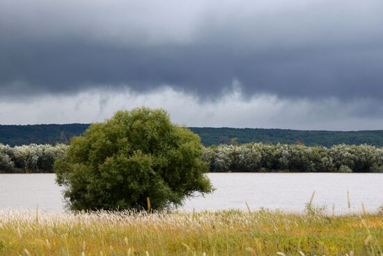 Bolshoi Ussuriysky Island in Khabarovsk Territory