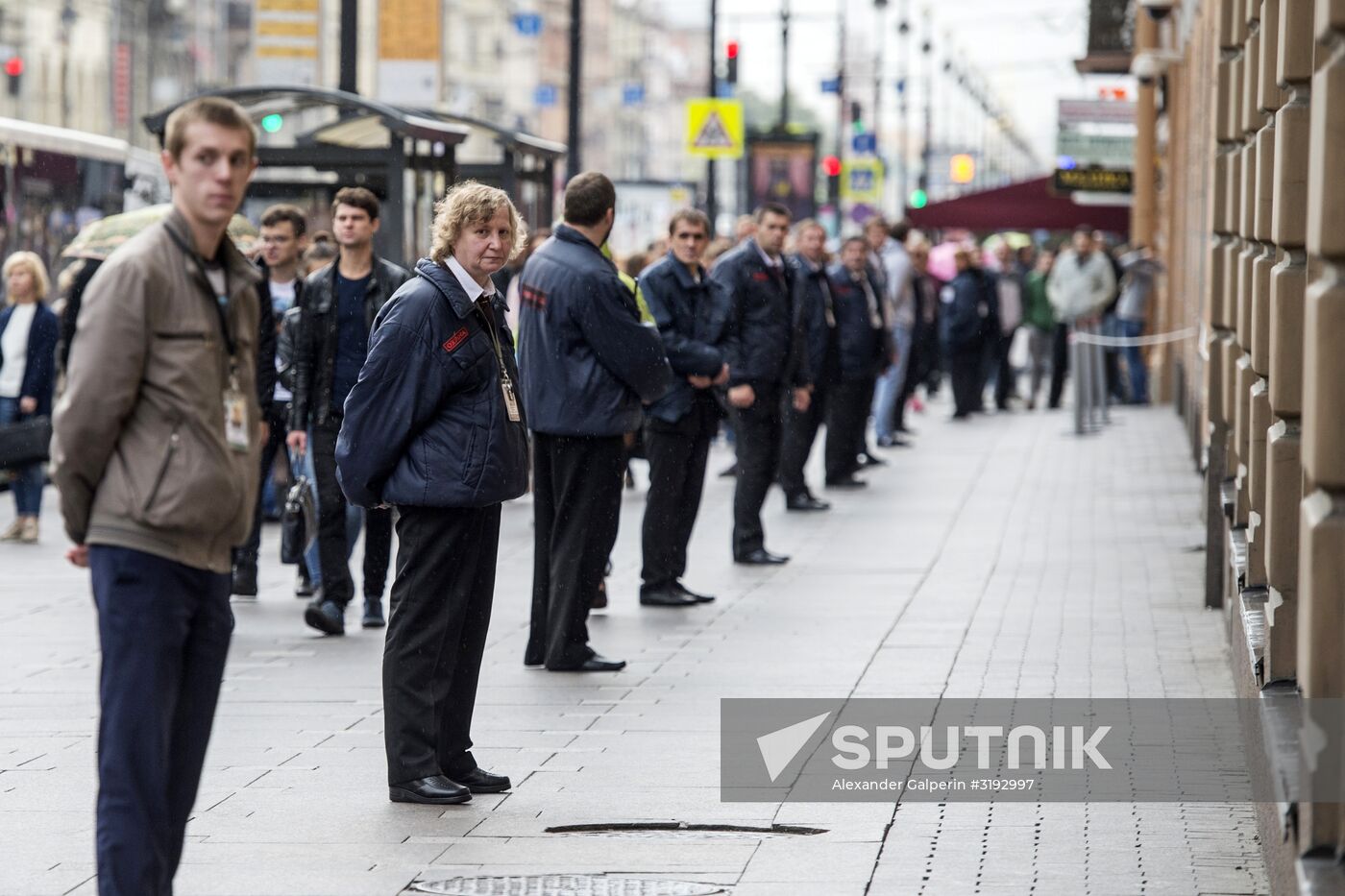 Bomb threat is checked in St. Petersburg