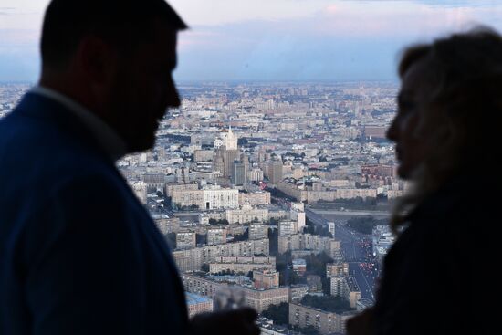 Construction of Europe's highest viewing platform