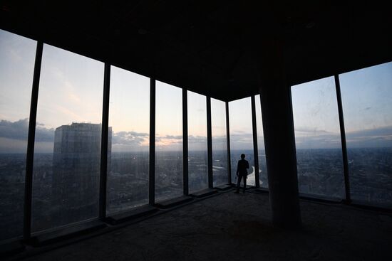 Construction of Europe's highest viewing platform