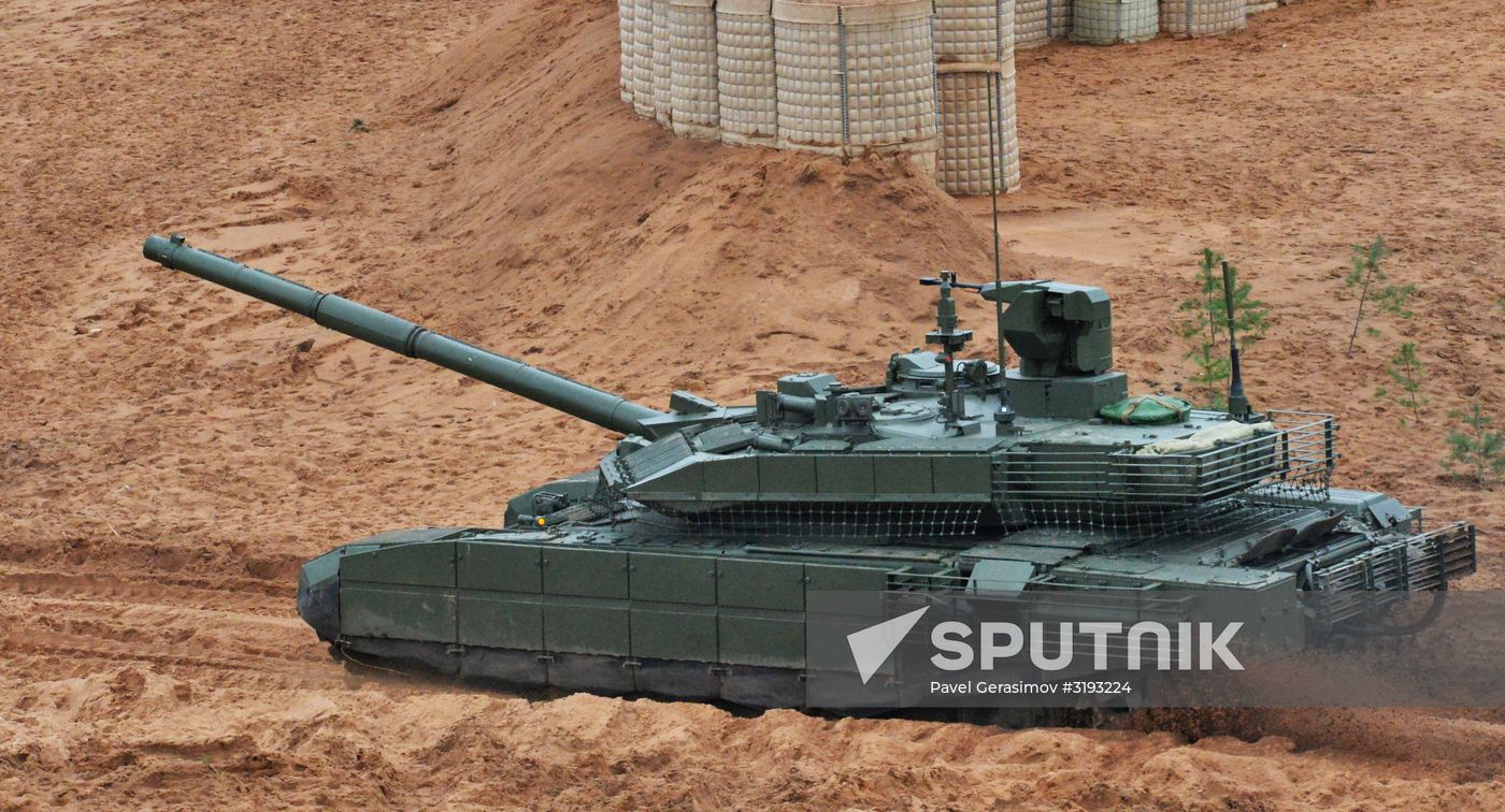 Military exercises in Leningrad Region