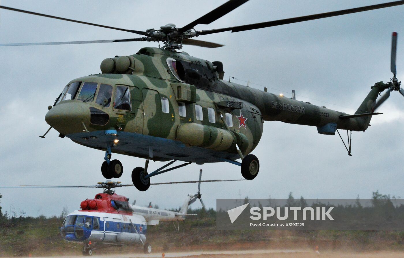 Military exercises in Leningrad Region