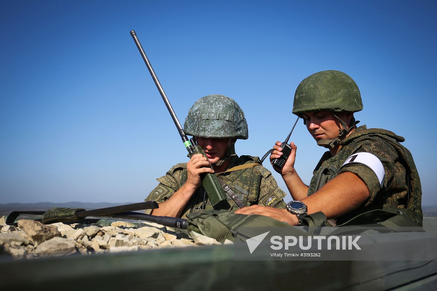 Tactical exercises of the Southern Military District's Novorossiysk unit