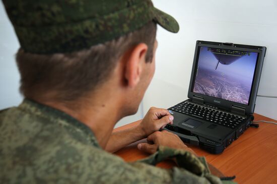 Tactical exercises of the Southern Military District's Novorossiysk unit