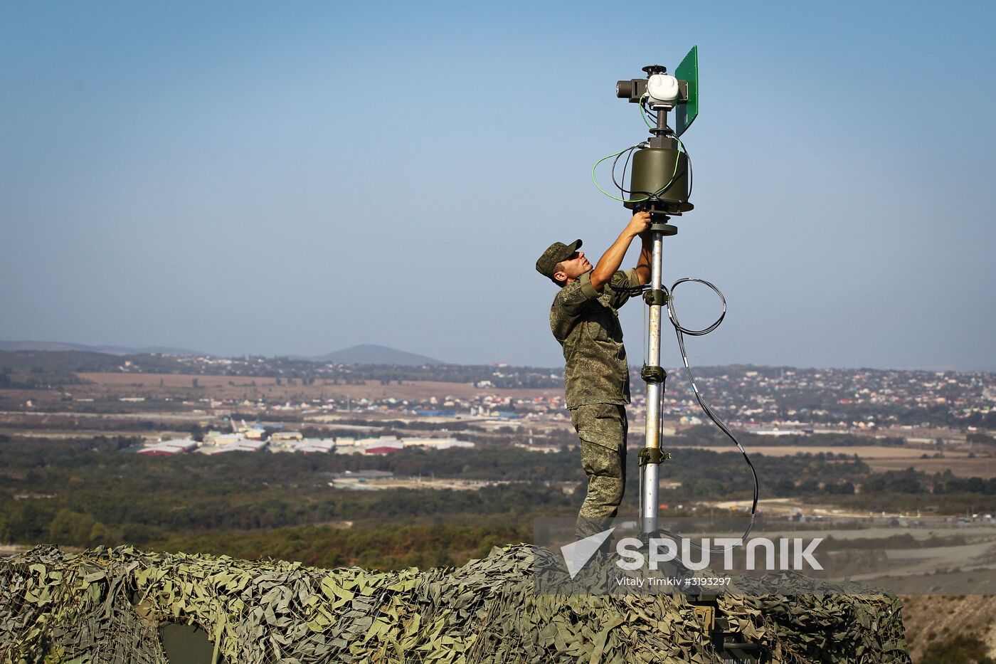 Tactical exercises of the Southern Military District's Novorossiysk unit