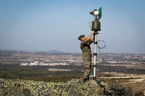 Tactical exercises of the Southern Military District's Novorossiysk unit