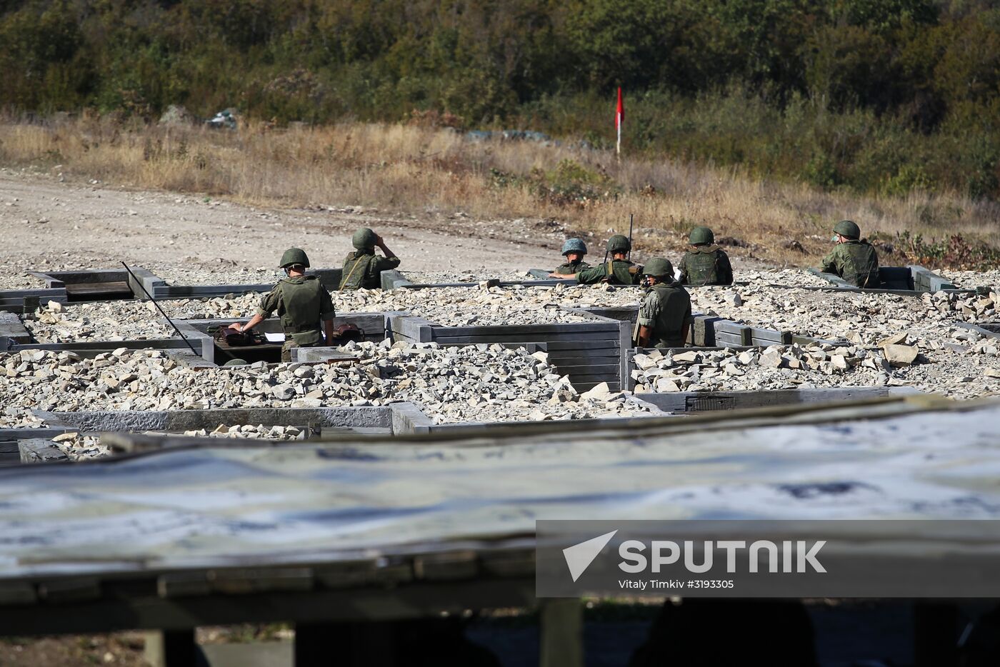 Tactical exercises of the Southern Military District's Novorossiysk unit