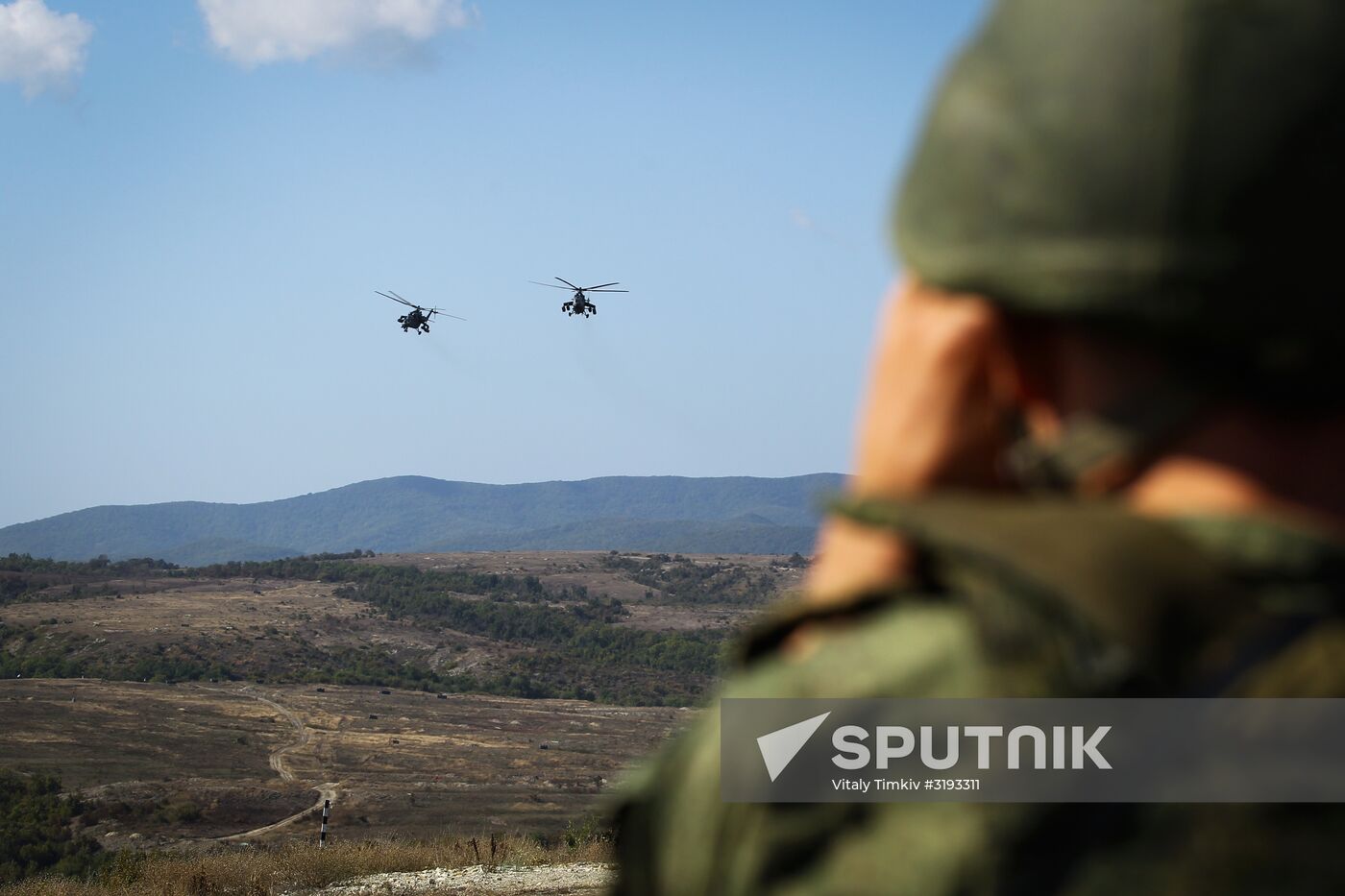 Tactical exercises of the Southern Military District's Novorossiysk unit