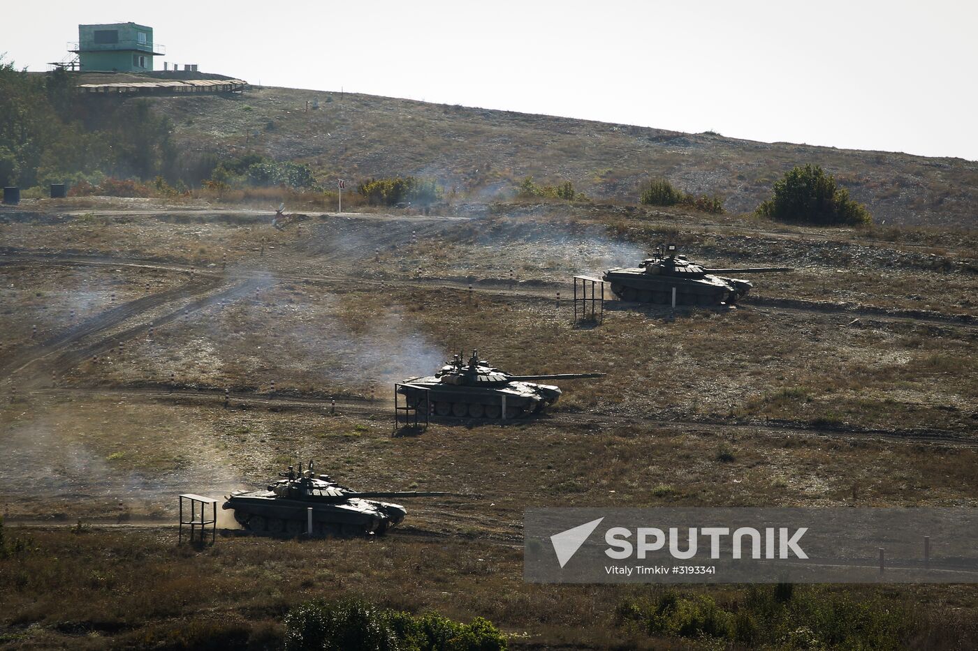 Tactical exercises of the Southern Military District's Novorossiysk unit