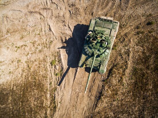 Tactical exercises of the Southern Military District's Novorossiysk unit