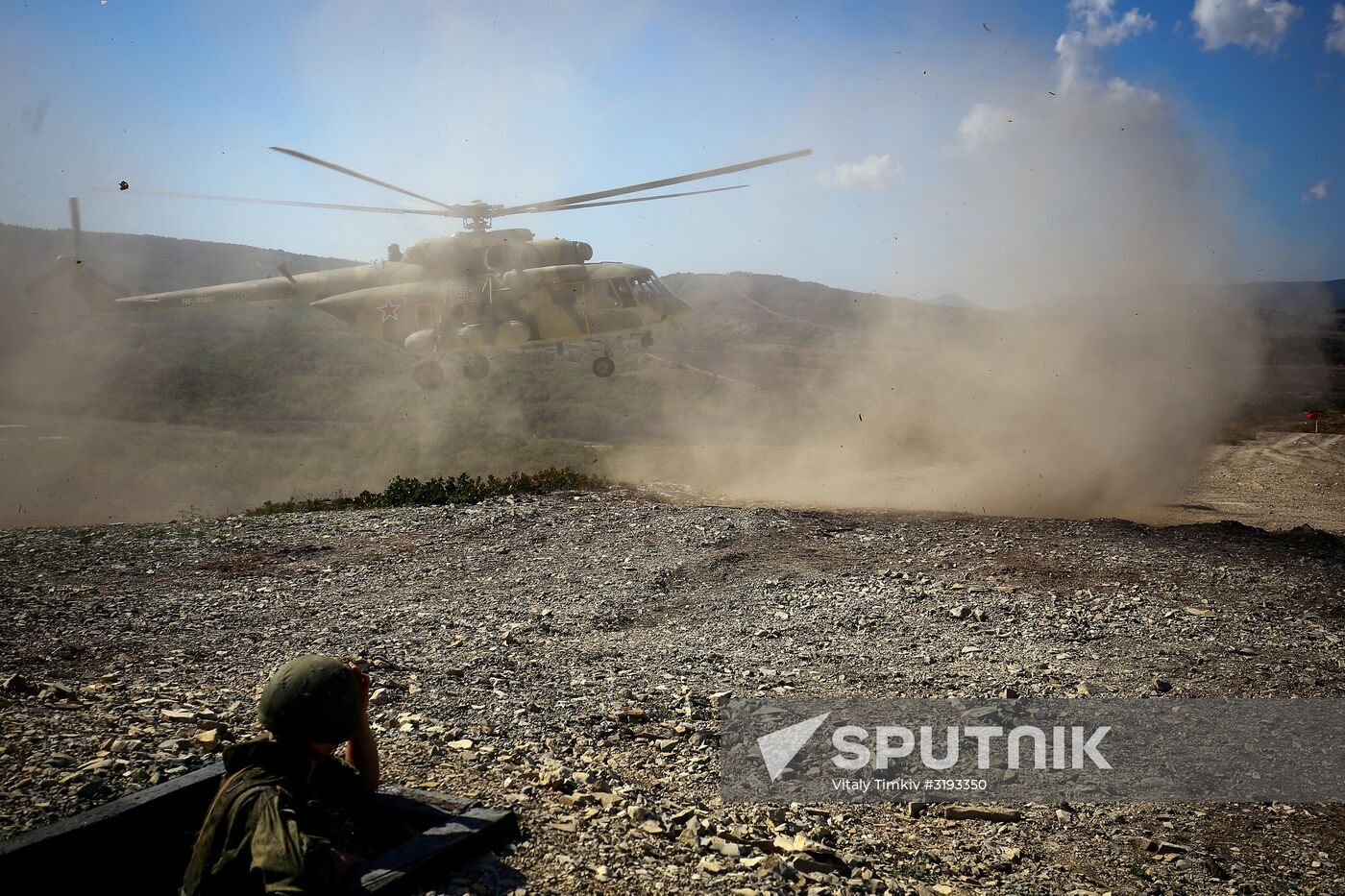 Tactical exercises of the Southern Military District's Novorossiysk unit