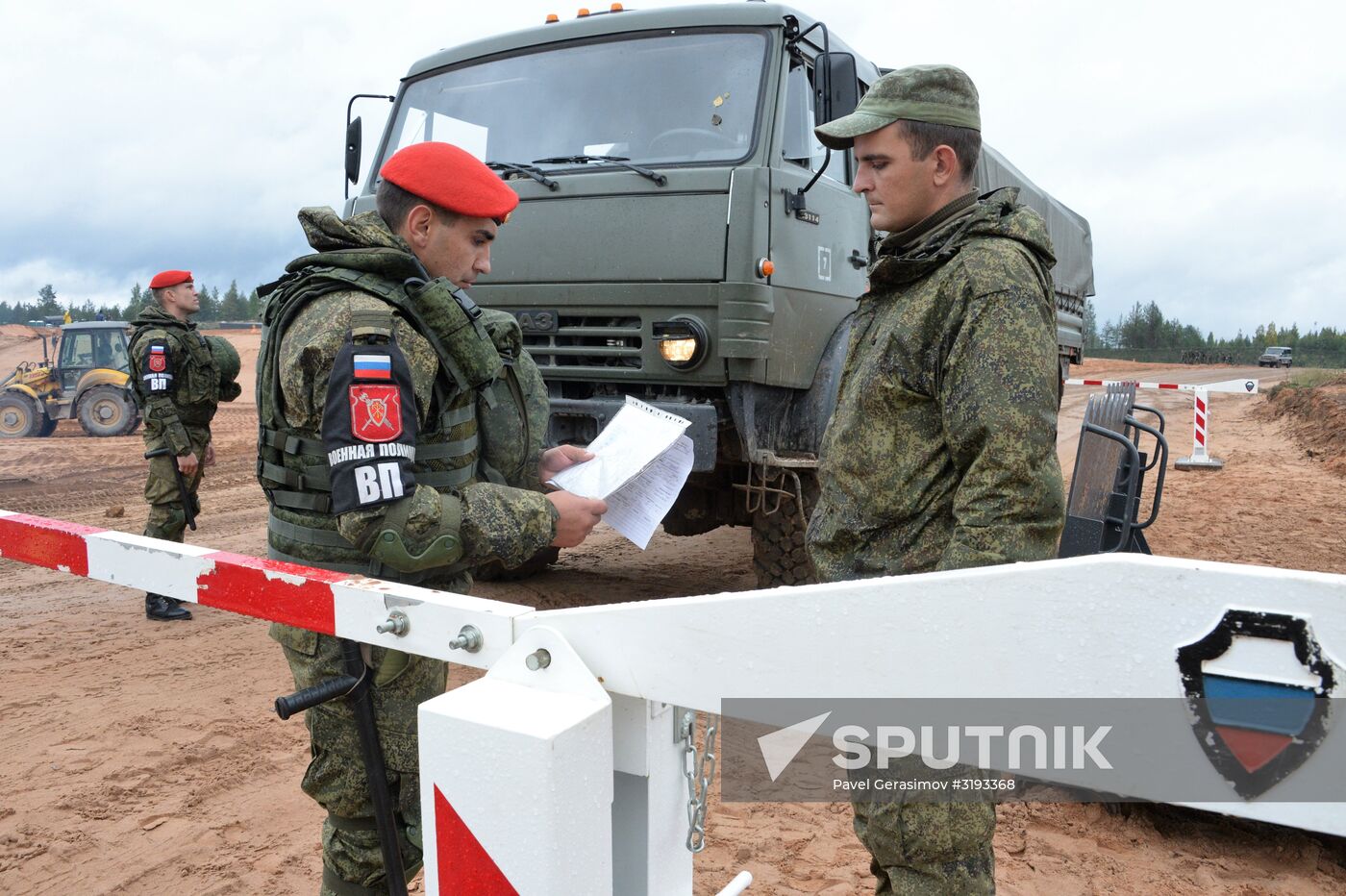 Military exercises in Leningrad Region