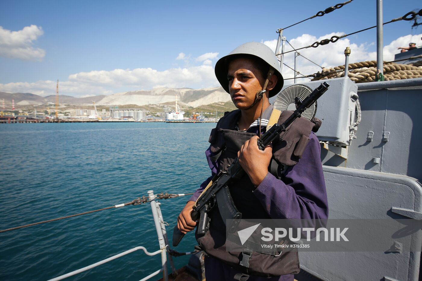 Tactical exercises of the Southern Military District's Novorossiysk unit