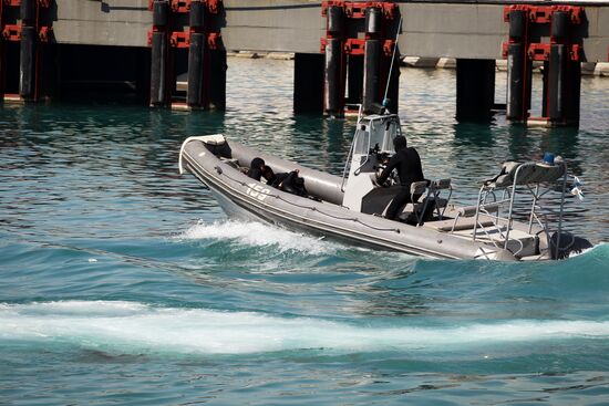 Tactical exercises of the Southern Military District's Novorossiysk unit